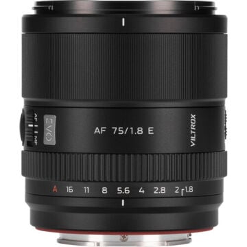 Viltrox AF 75mm F1.8 Evo Sony E Mount APS-C Lens