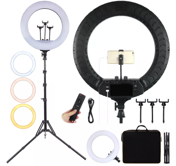 OEM 21 inch Led Kumandalı Soft Ring Light  (Ayak ve Çanta Dahil)
