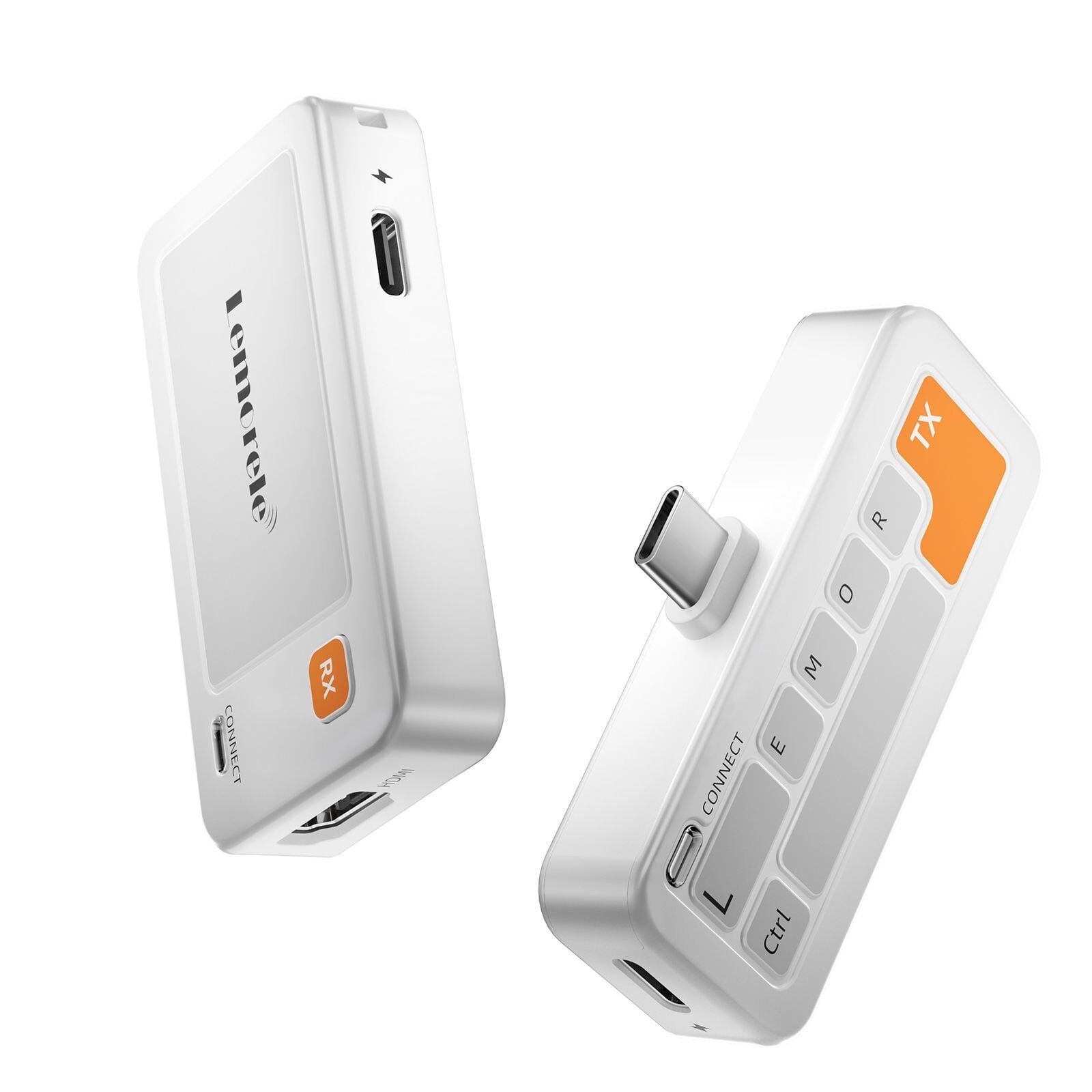 Lemorele P400 Kablosuz HDMI/TYPC Verici ve Alıcı Kiti