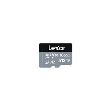Lexar 512GB microSDXC 160MB/sn 1066x 4K Class 10 Hafıza Kartı