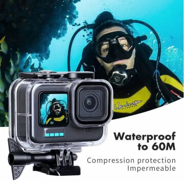 Oem Marka Gopro 9/10/11/12 için Su Altı Housing (GPH11)