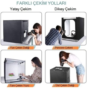 Fositan F60 II Portatif Taşınabilir Işıklı Kabin (60 X 60cm)
