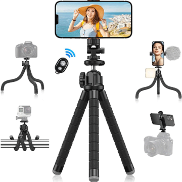 Apexel 360 Derece Dönebilen Ahtapot Tripod