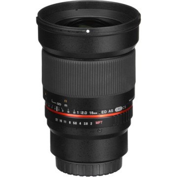 Samyang 16mm f/2.0 ED AS UMC CS Lens (Fujifilm X)