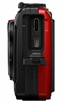 Olympus OM System Tough TG-7 Fotoğraf Makinesi (Red)