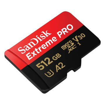 Sandisk Extreme Pro 512GB MicroSDXC 200MB/s Hafıza Kartı