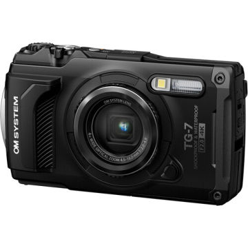 Olympus OM System Tough TG-7 Fotoğraf Makinesi (Black)