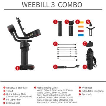 Zhiyun  Weebill 3 Combo Gimbal Stabilizer