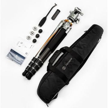 Fotopro TL-64C LG-7R Top Başlı Karbon Fiber Tripod