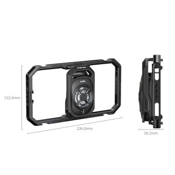SmallRig 5276 Hepsi Bir Arada Termal Canlı Yayın ve Video Çekim El Tipi Telefon Kafesi Kiti