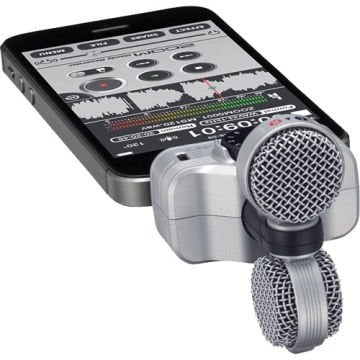 Zoom IQ7 Stereo Kayıt Mikrofonu iPhone/iPad/iPod Uyumlu