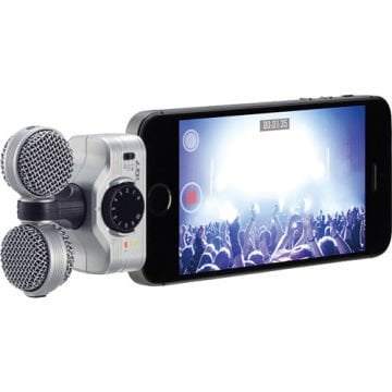 Zoom IQ7 Stereo Kayıt Mikrofonu iPhone/iPad/iPod Uyumlu