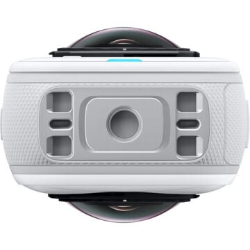 Insta360 X5 Beyaz Aksiyon Kamerası - Motosiklet Kiti