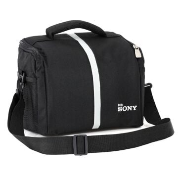 PDX for Sony Baskılı Kare Çanta