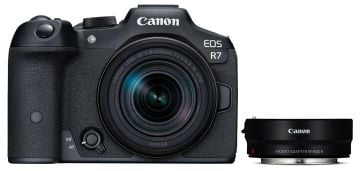 Canon EOS R7 18-150mm Lens + EF-EOS R Adaptör