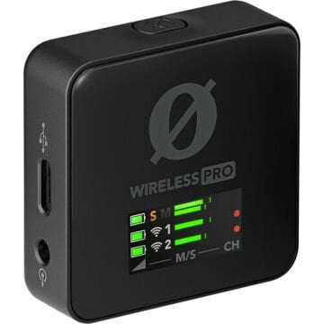 RODE Wireless PRO 2 Kişilik Kablosuz Mikrofon Sistemi ( RODE Interview GO Hediye)