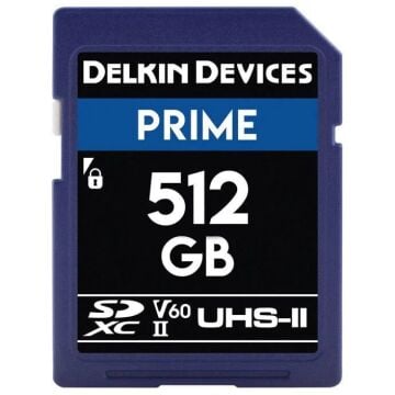 DELKIN PRIME 512GB SD UHS-II 1900X (V60)