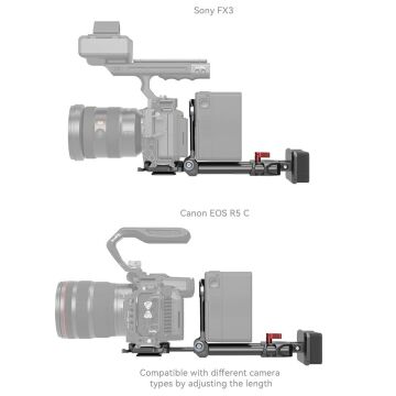 SmallRig 4063 Kompakt V-Mount Plaka Sistemi