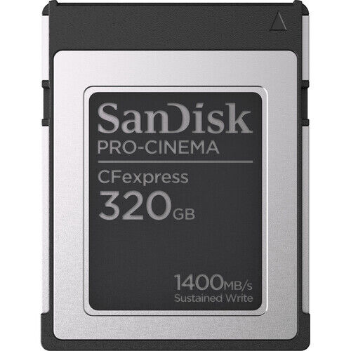 SanDisk 320GB PRO-CINEMA CFexpress Type B Hafıza Kartı