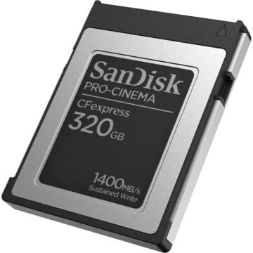 SanDisk 320GB PRO-CINEMA CFexpress Type B Hafıza Kartı