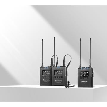 Saramonic UwMic9S Kit 2 (RX + TX + TX) Kablosuz Yaka Mikrofonu