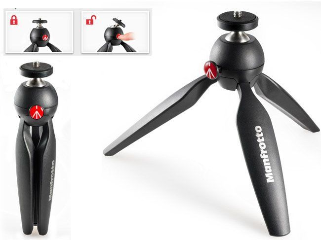 Manfrotto Mtpıxı- B Mini Table Tripod Black