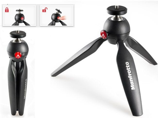 Manfrotto Mtpıxı- B Mini Table Tripod Black