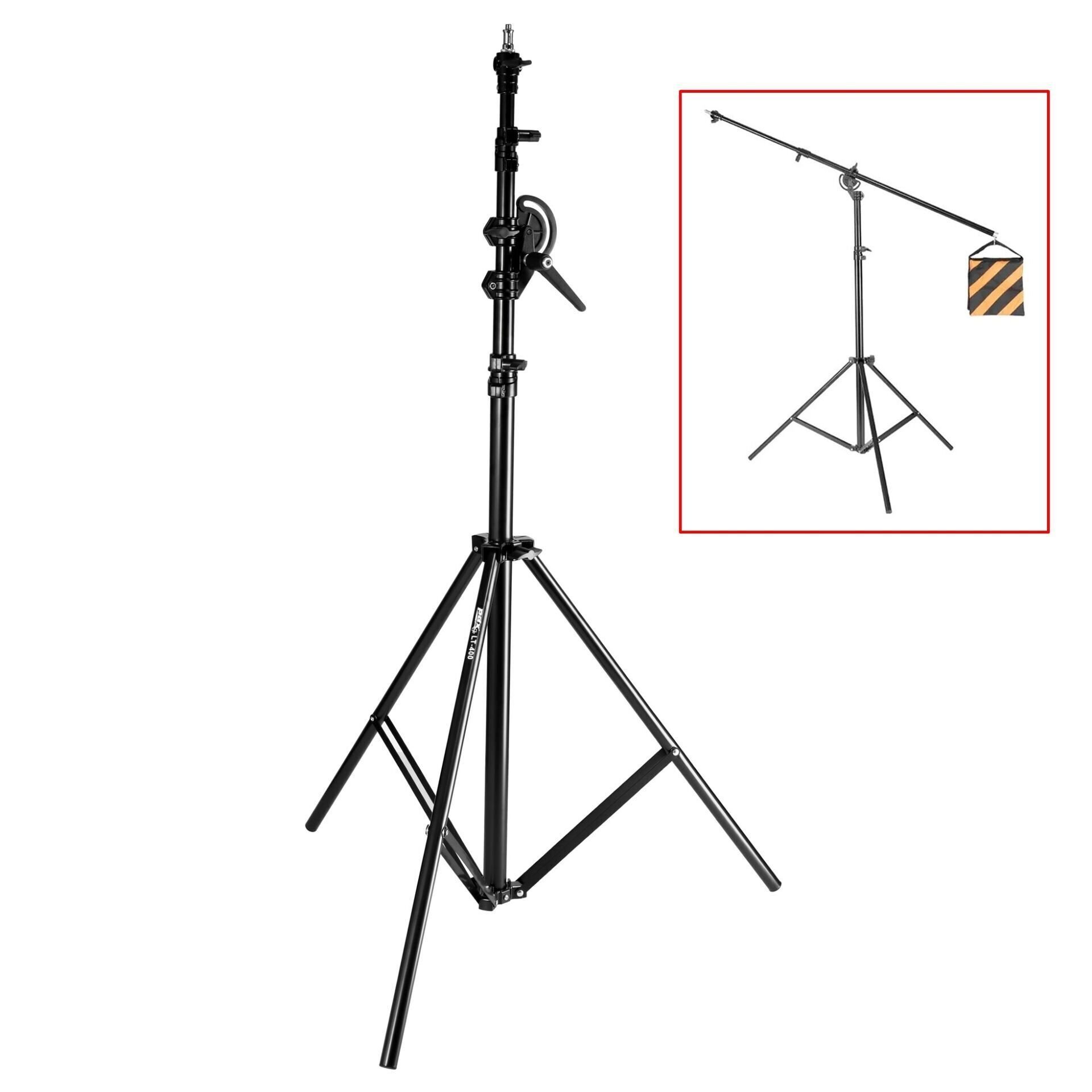 PDX PRO LT-400 Deveboynu Işık Ayağı (3.90 Metre)