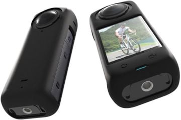 Böwee Insta360 X5 için Lensli Silikon Koruyucu Kılıf