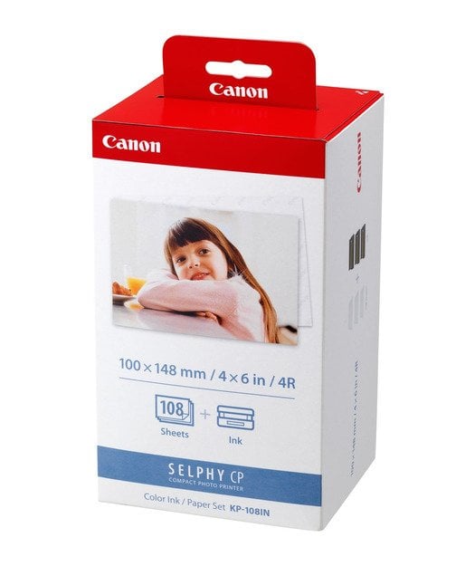 Canon KP-108 Fotoğraf Baskı Kağıdı (Canon Selphy Yazıcılar için)