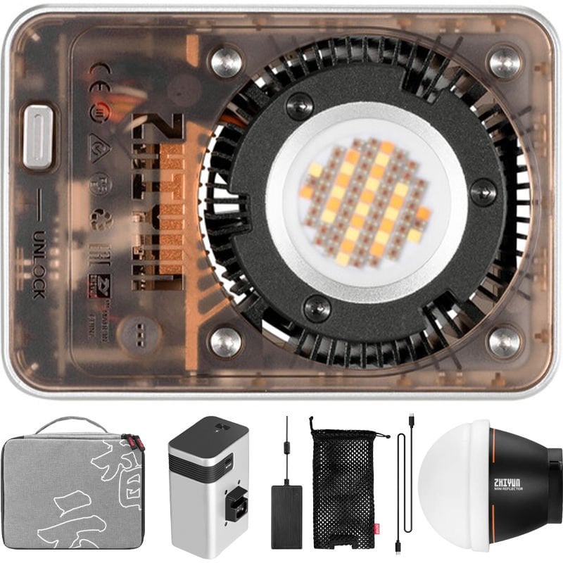 Zhiyun Molus X60 RGB Led Işık (Combo Kit)
