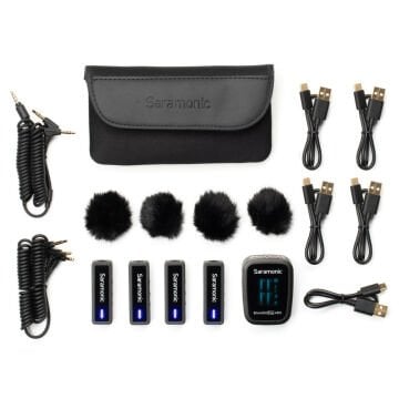 Saramonic BLINK500 Pro B8 4 Kişilik Kablosuz Yaka Mikrofonu