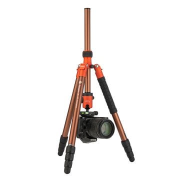 Fotopro X-go Chameleon Tripod (Monopod Özellikli - Kırmızı)