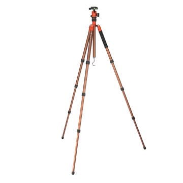 Fotopro X-go Chameleon Tripod (Monopod Özellikli - Kırmızı)