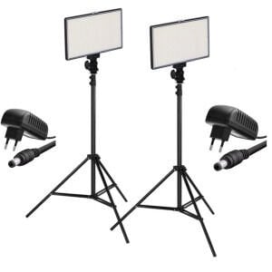 PDX 576A İKİLİ LED IŞIK + 2 ADET 2 METRE IŞIK + ELEKTRİK ADAPTÖRLÜ KİT