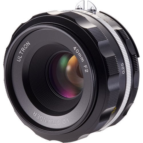 Voigtlander 40mm f/2.0 SL-II S AIS ULTRON Lens (Nikon F)