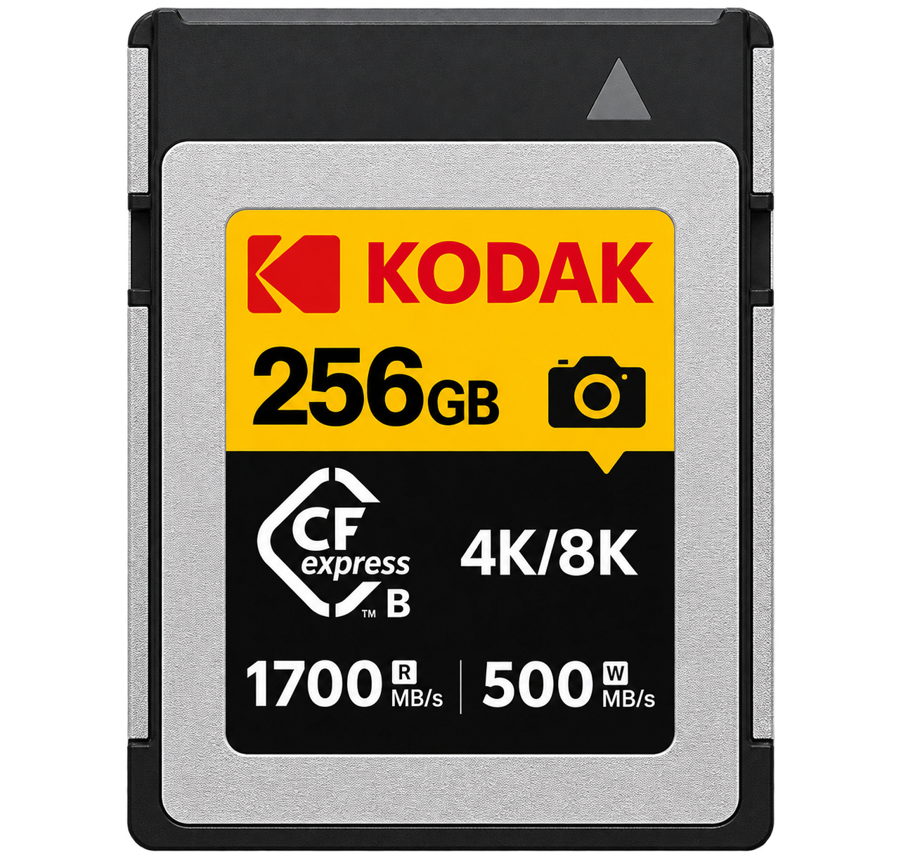 Kodak 256GB CF Express Type B 2.0 Hafıza Kartı (1700MB/s - 500MB/s)