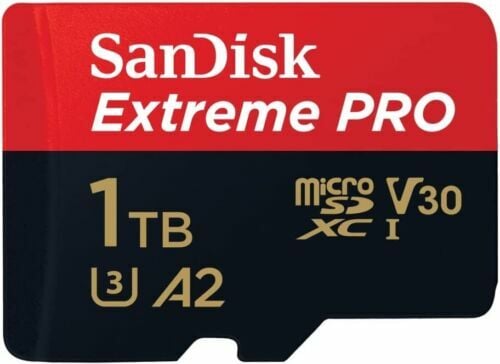 Sandisk Extreme Pro 1TB MicroSDXC 200MB/s Hafıza Kartı