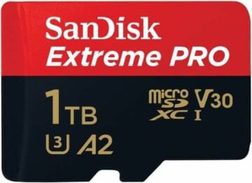 Sandisk Extreme Pro 1TB MicroSDXC 200MB/s Hafıza Kartı