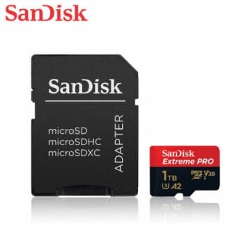 Sandisk Extreme Pro 1TB MicroSDXC 200MB/s Hafıza Kartı