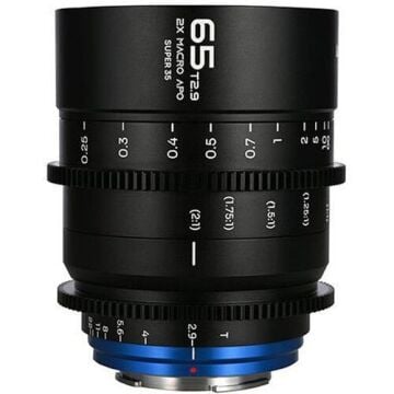 Laowa 65mm T2.9 2X Macro Apo Cine Lens - Sony E  S35