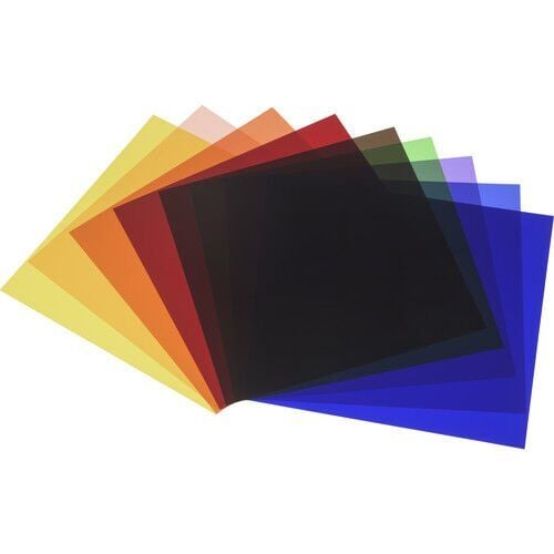 Broncolor L40 18cm Standart Reflektör için Renk Filtre Seti (33.318.00)