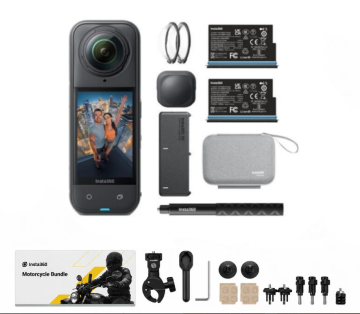 İnsta360 X5 Essentials Bundle Motosiklet Set