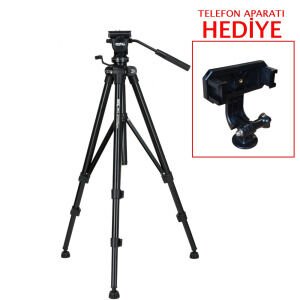 PDX 707 Pro Tripod Telefon Aparatı Hediyeli