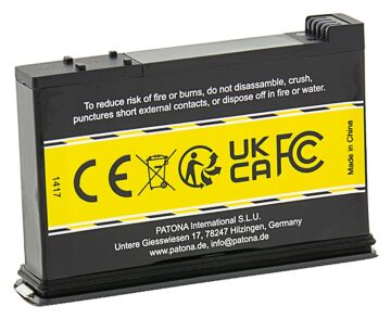 PATONA 1417 Battery f. Insta360 X4 2350mAH 3.85 V