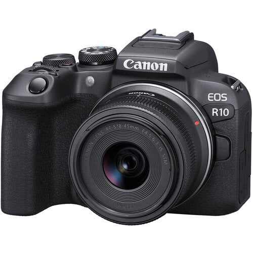 Canon EOS R10 18-45mm Lensli Aynasız Fotoğraf Makinesi