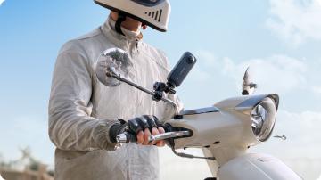 Insta360 Rear View Mirror Mount | Geniş Açılı Dikiz Aynası Kamera Montaj Aparatı