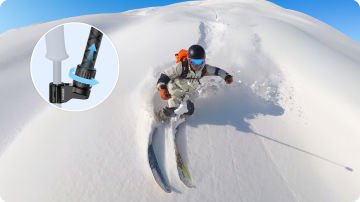 Insta360 Ski Pole Mount | Kayak Batonuna Aksiyon Kamera Bağlantı Aparatı