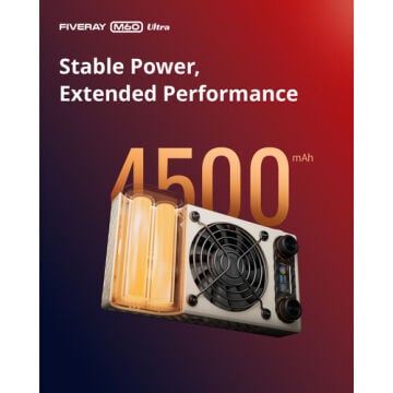 Zhiyun  FIVERAY M60 Ultra | 60W RGB Video Işığı, Ultra Taşınabilir Cep Işığı