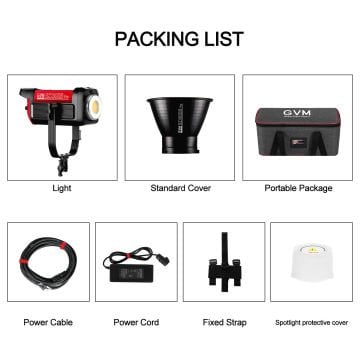 GVM PRO-SD300B 300W Bi-Color LED Video Işığı